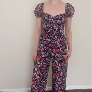 Floral jumpsuit